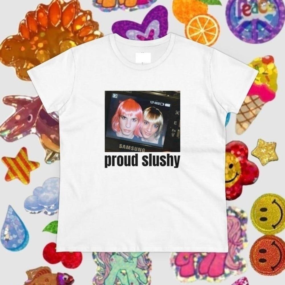 Proud Slushy Unisex T-Shirt Gift For Fan Cool Graphic Beverage Lover Tee